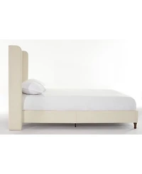 Streamdale Furniture Harper Tall Headboard Upholstered Bed - California King