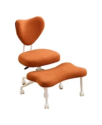 Streamdale Furniture Meditation Chair, Ergonomic Cross-Legged Seating with Lumbar Support