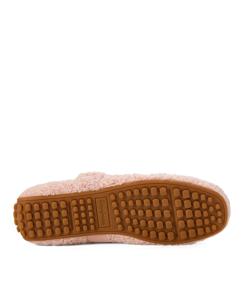 Dearfoams Women's Haddy Teddy Flat