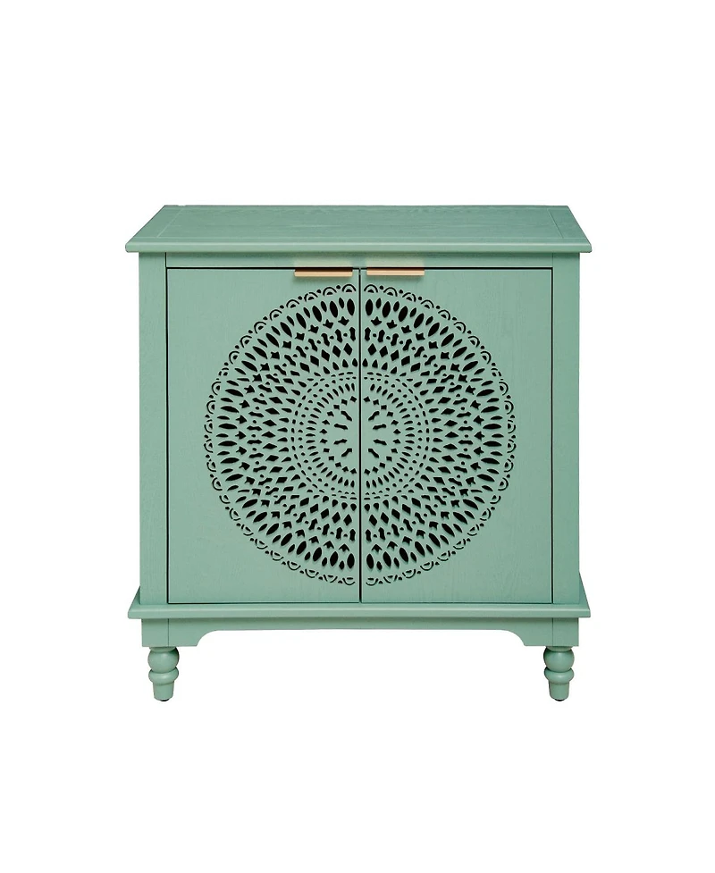 Streamdale Furniture American Style 2 Door Accent Cabinet Sideboard Buffet Storage Cabinet