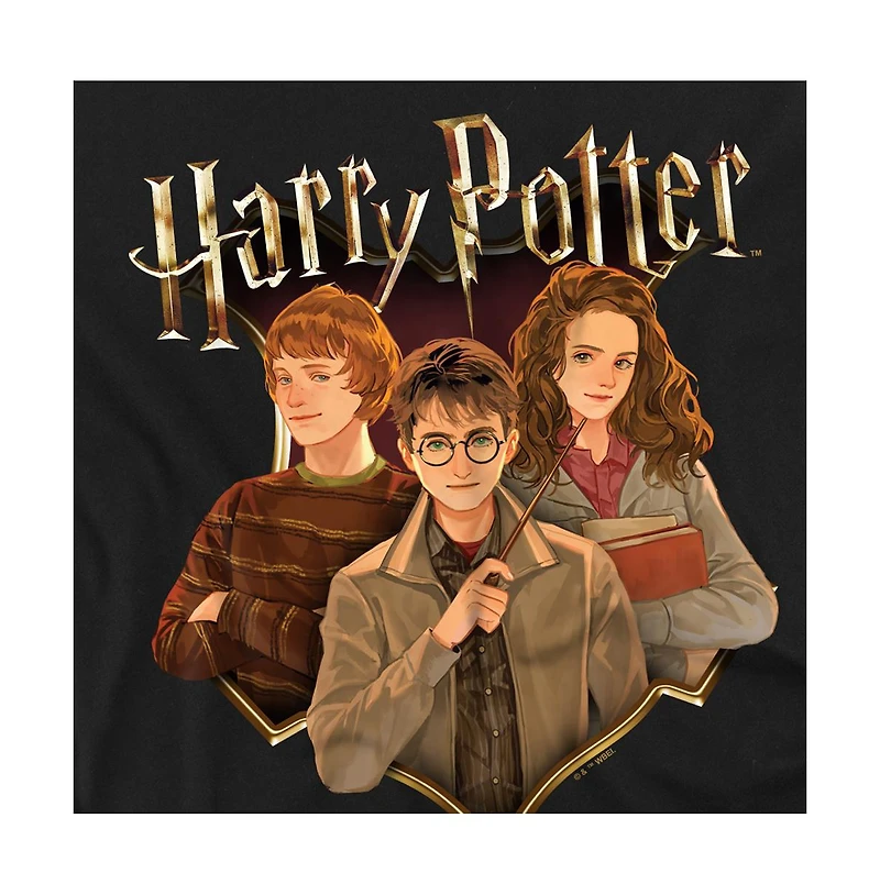 Harry Potter Men's Drawn Style Group T Shirt
