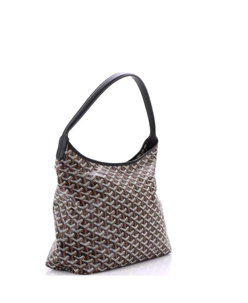 Pre-Owned Goyard Boheme Hobo Coated Canvas