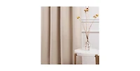 Slickblue Beige Cream Thermal Blackout Window Panels 52x108, Set of 2