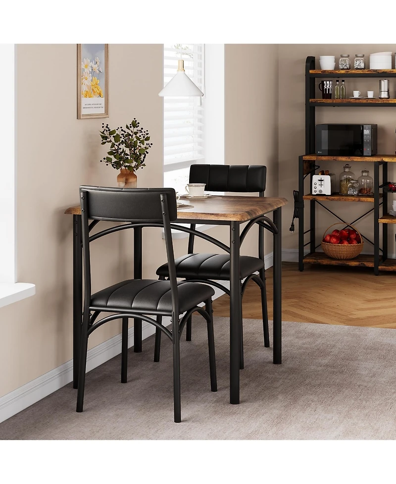 gaomon Kitchen Table Small Dining Table Set for Dining Room, Home Office