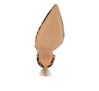 Ushra Microfiber Stiletto Sandals
