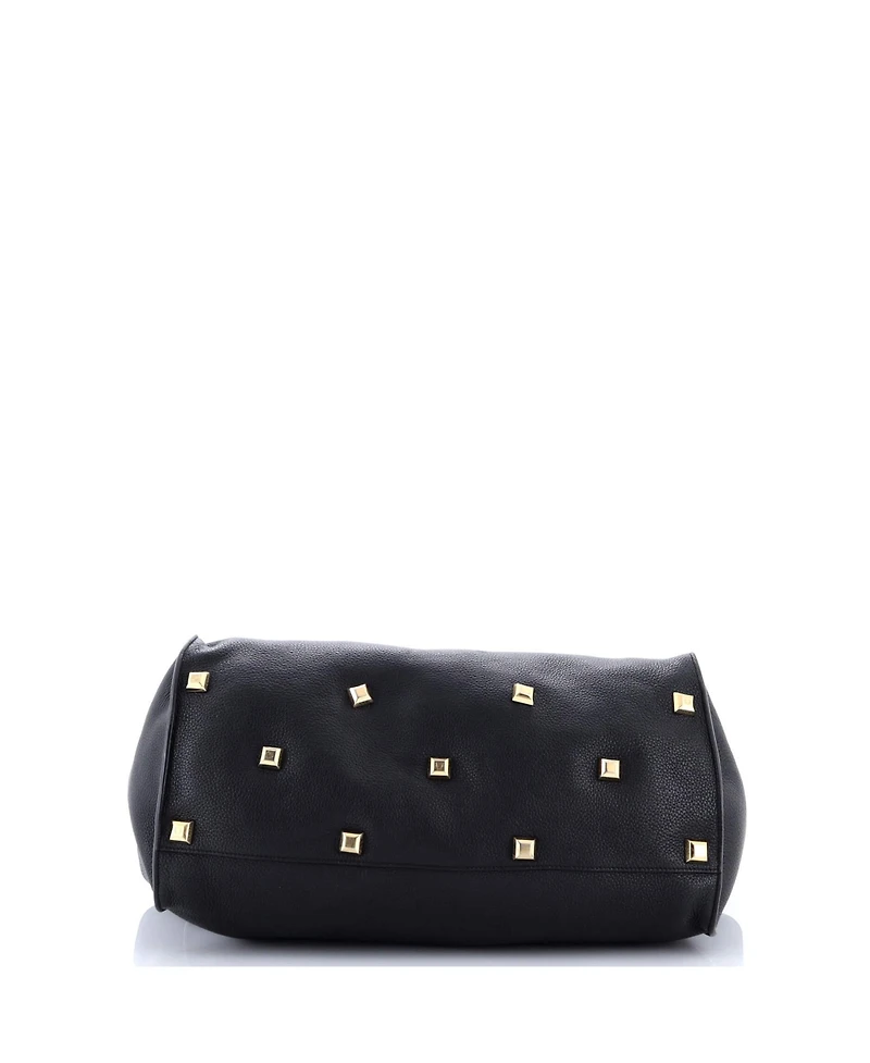 Pre-Owned Salvatore Ferragamo Large Studio Soft Satchel Leather