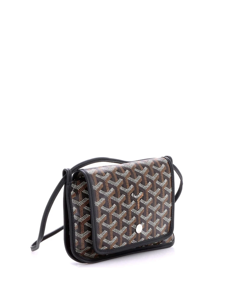 Pre-Owned Goyard Plumet Clutch Wallet Coated Canvas