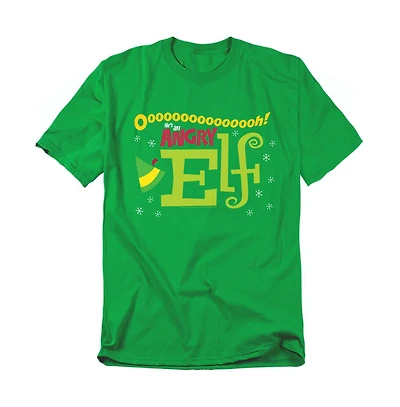 Elf Men's Angry T Shirt