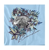Harry Potter Men's Ravenclaw Floral Eagle Mascot T Shirt