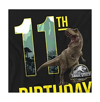 Jurassic Park Men's World 11th Birthday T-Rex T Shirt