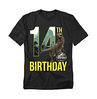 Jurassic Park Men's World 14th Birthday T-Rex T Shirt