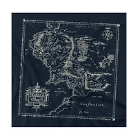 Logovision Men's Lord of The Rings Map Me T Shirt