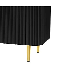 Streamdale Furniture 78.7" Minimalist Tv Stand - Entertainment Center