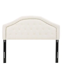 Streamdale Furniture Upholstered Headboard W/ Diamond Tufting