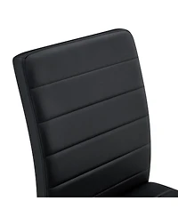 Streamdale Furniture Streamdale 8-Pack Heavy-duty Chairs: 2.1" Cushion, Iron Frame, Home/Office Value