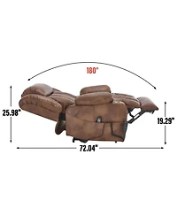 Streamdale Furniture Leatherair Power Lift Recliner 350 Lbs Massage