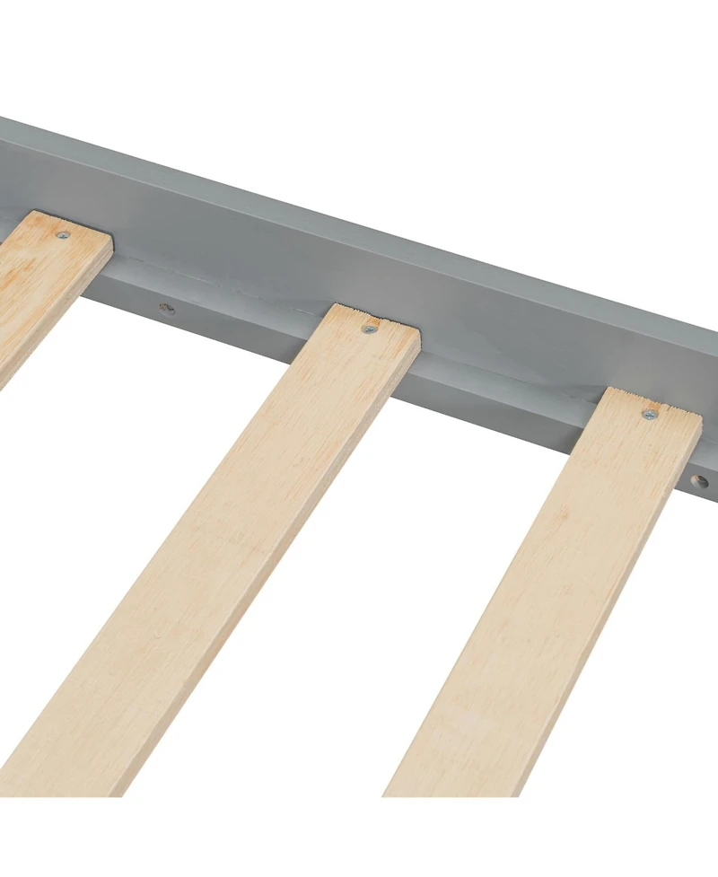 Streamdale Furniture Twin Wooden House Bed with Drawers