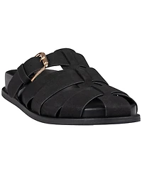 Gc Shoes Women's Lovely Multi-Strap Footbed Slip-On Sandals