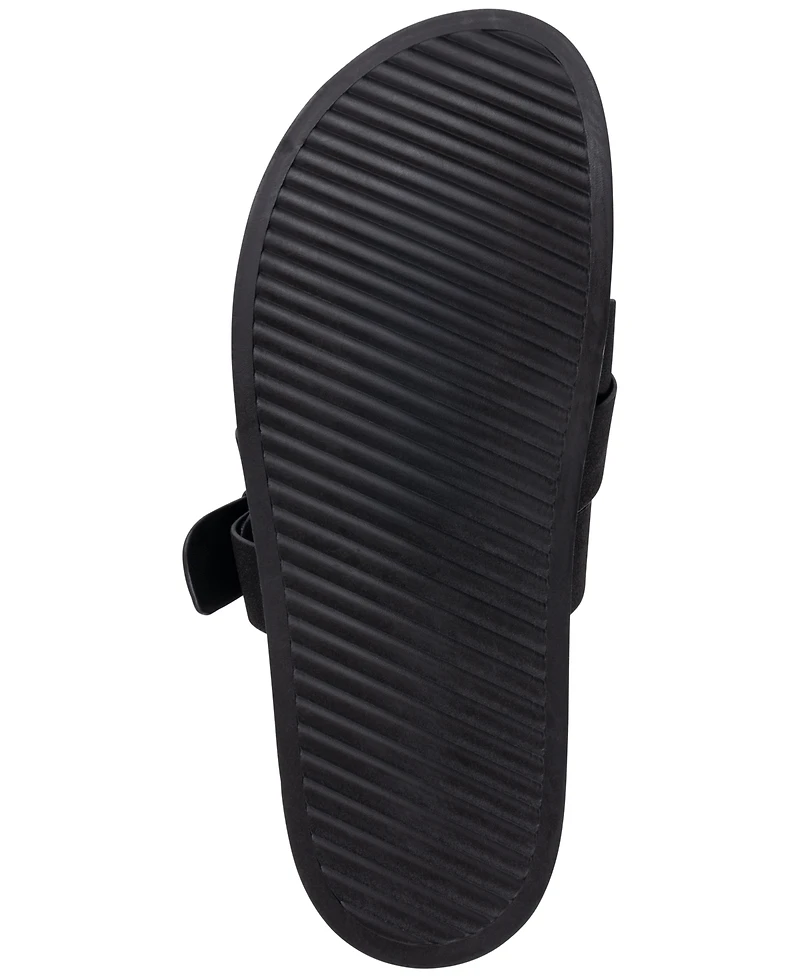 Gc Shoes Women's Lovely Multi-Strap Footbed Slip-On Sandals