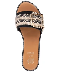 Gc Shoes Women's Devon Grommet Toe Loop Flat Sandals