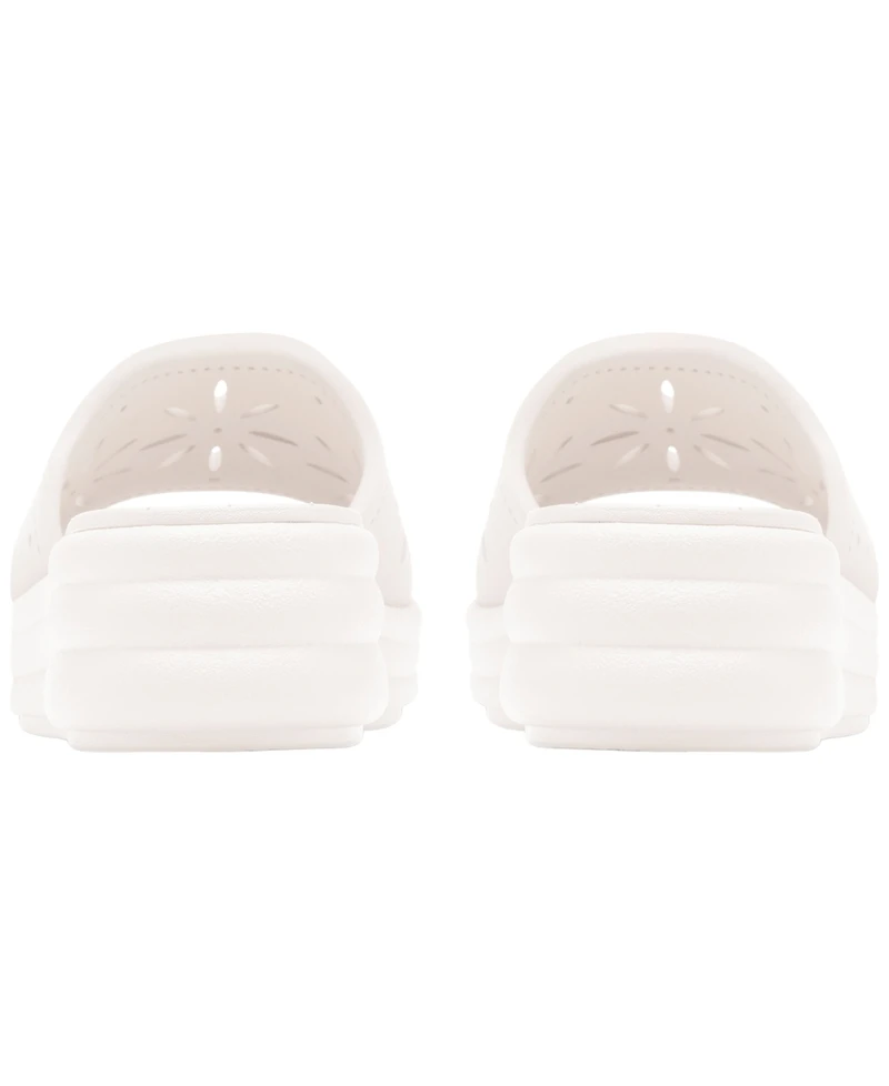 Clarks Women's Drift Floral Slip-On Wedge Sandals