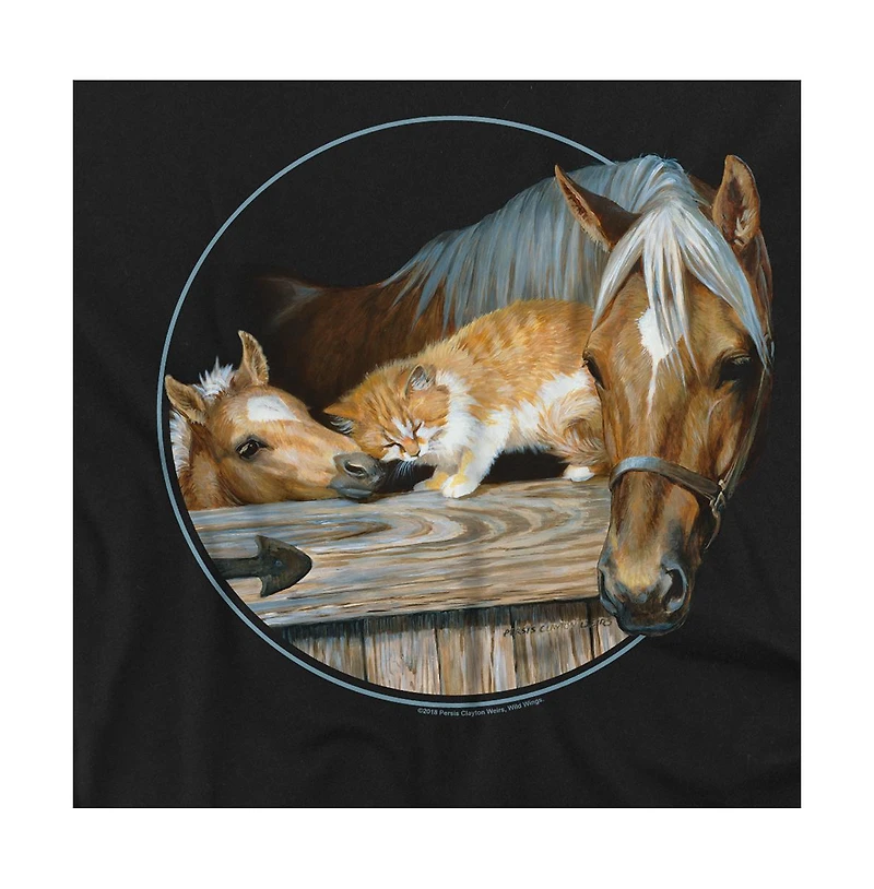 Wild Wings Men's Everyone Loves Kitty T Shirt