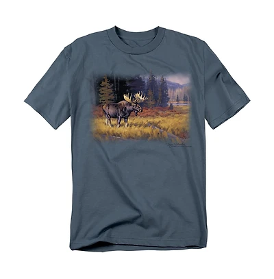Wild Wings Men's Wildlife October Moose T Shirt