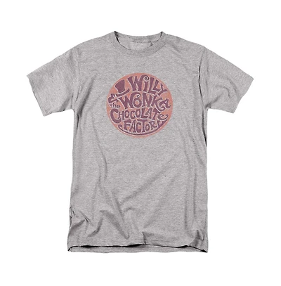 Willy Wonka & The Chocolate Factory Men's Circle Logo T Shirt