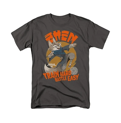 Kung Fu Panda Big & Tall 4 Zhen Train Hard T Shirt
