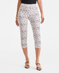 I.n.c. International Concepts Women's Printed Pull-On Capri Pants, Macy's Exclusive
