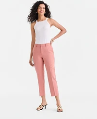 I.n.c. International Concepts Women's Slim Cropped Trousers, Exclusively at Macy's