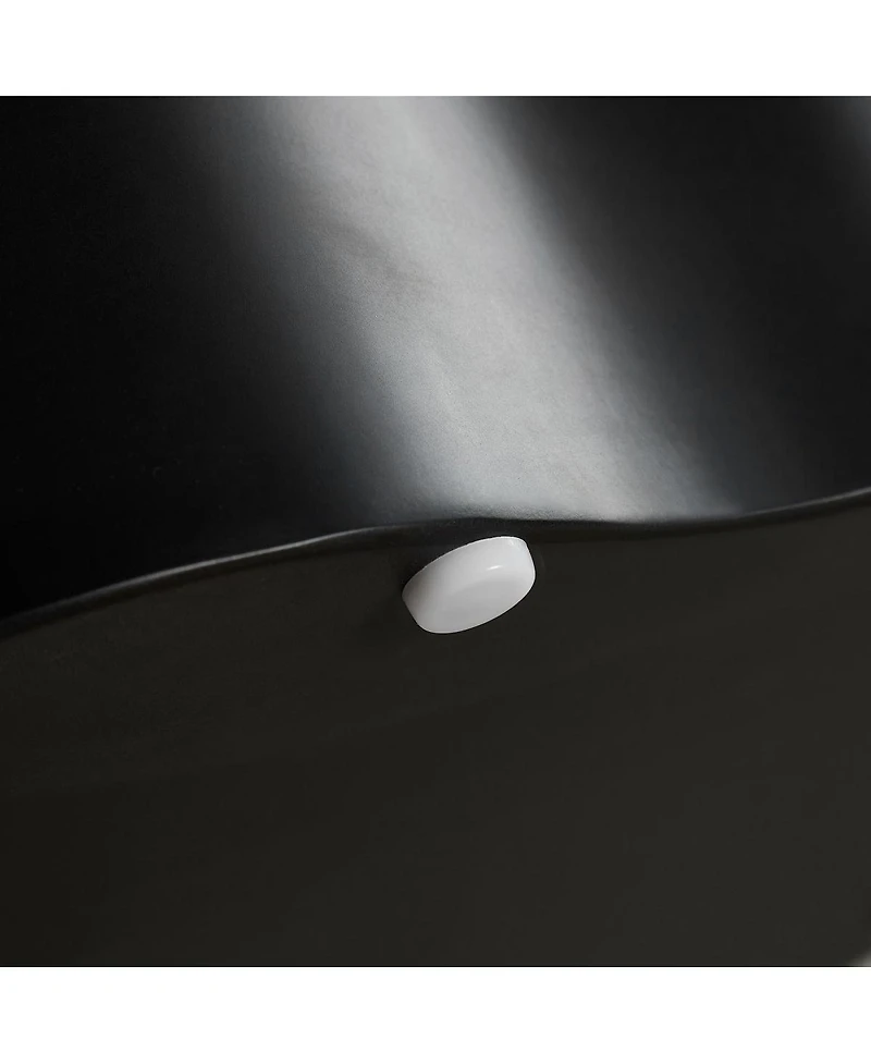 Streamdale Furniture Unique Shape Mdf Coffee Table set of 2, No Assembly Required