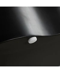 Streamdale Furniture Unique Shape Mdf Coffee Table set of 2, No Assembly Required