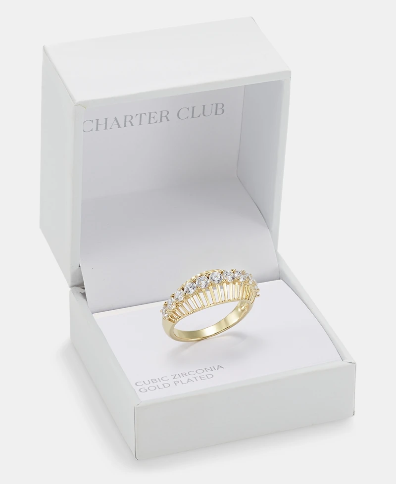 Charter Club Pave Cage Band Ring, Macy's Exclusive