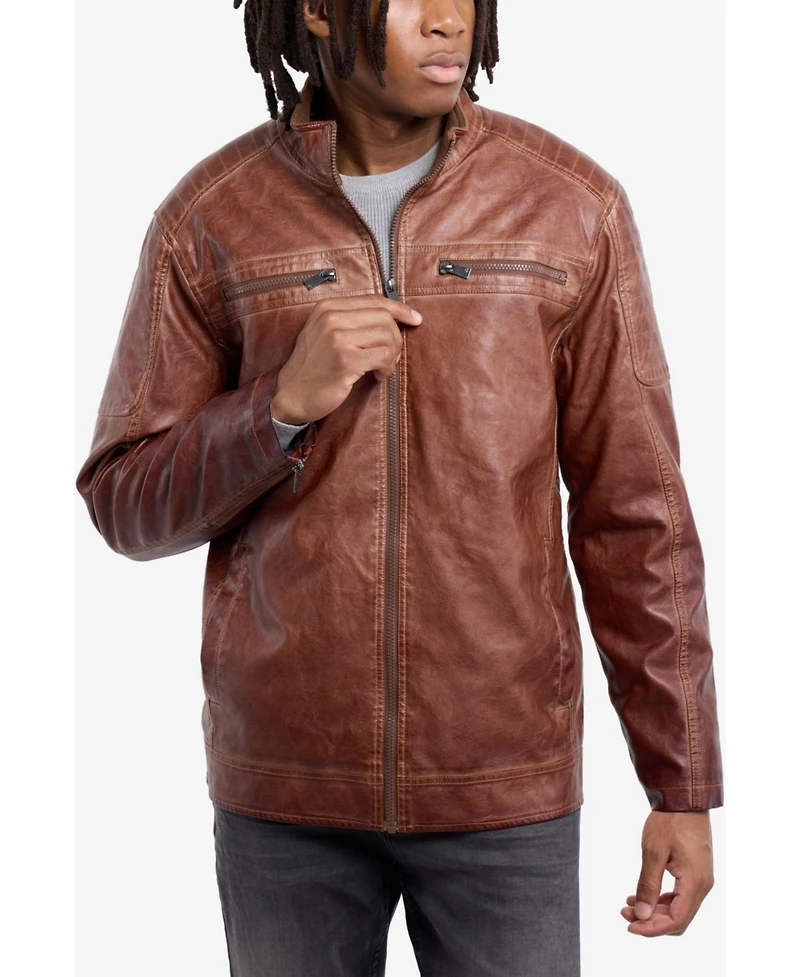 Spring + Mercer Men's Washed Tobacco Jacket