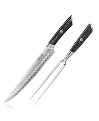 Cangshan Kuro Series Steel 2-Pc. Carving Knife Set
