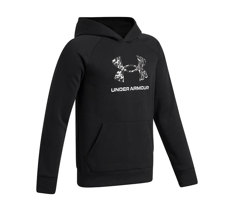 Under Armour Big Boys Rival Fleece Logo-Print Hoodie