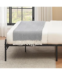 gaomon Queen Bed Frame with Headboard and Footboard, All-Metal Support Frame, Under-Bed Storage Available, Box Spring Free