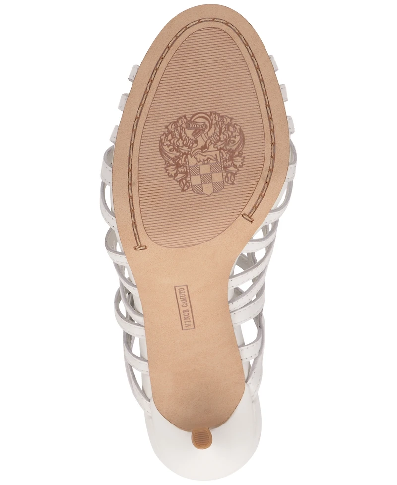 Vince Camuto Women's Tilly Lace-Up Caged Dress Sandals