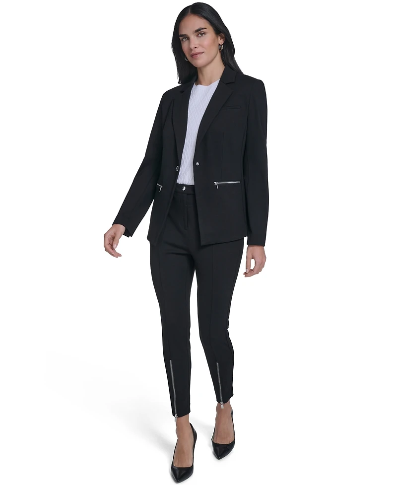 Calvin Klein Women's One-Button Jacket