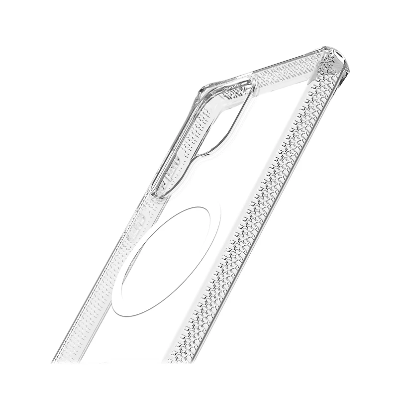 ITSkins Hybrid_R Clear MagSafe Case for Samsung Galaxy S25 Ultra