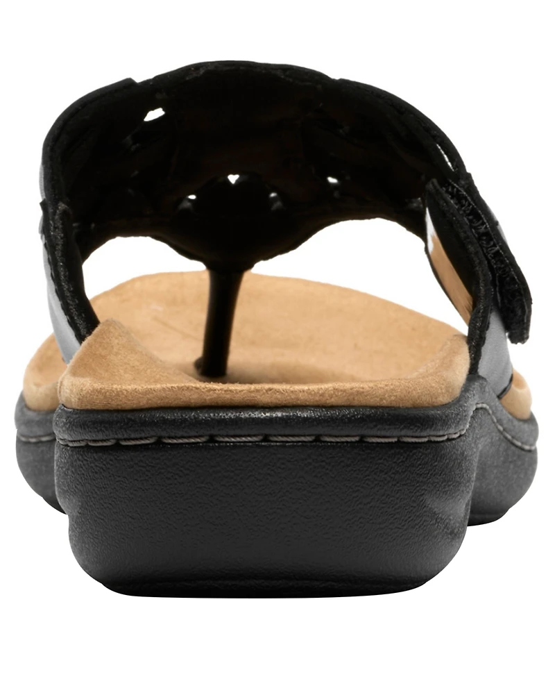 Clarks Women's Collection Laurieann Mia Round Toe Sandals