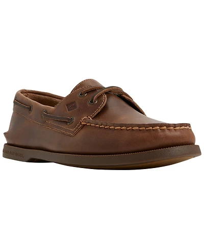 Sperry Men's Lace-Up Round-Toe Boat Shoes