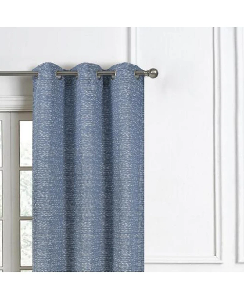 Rt Designers Collection 38" x 84" Polyester Roman Jacquard Premium Grommet Panel Pair