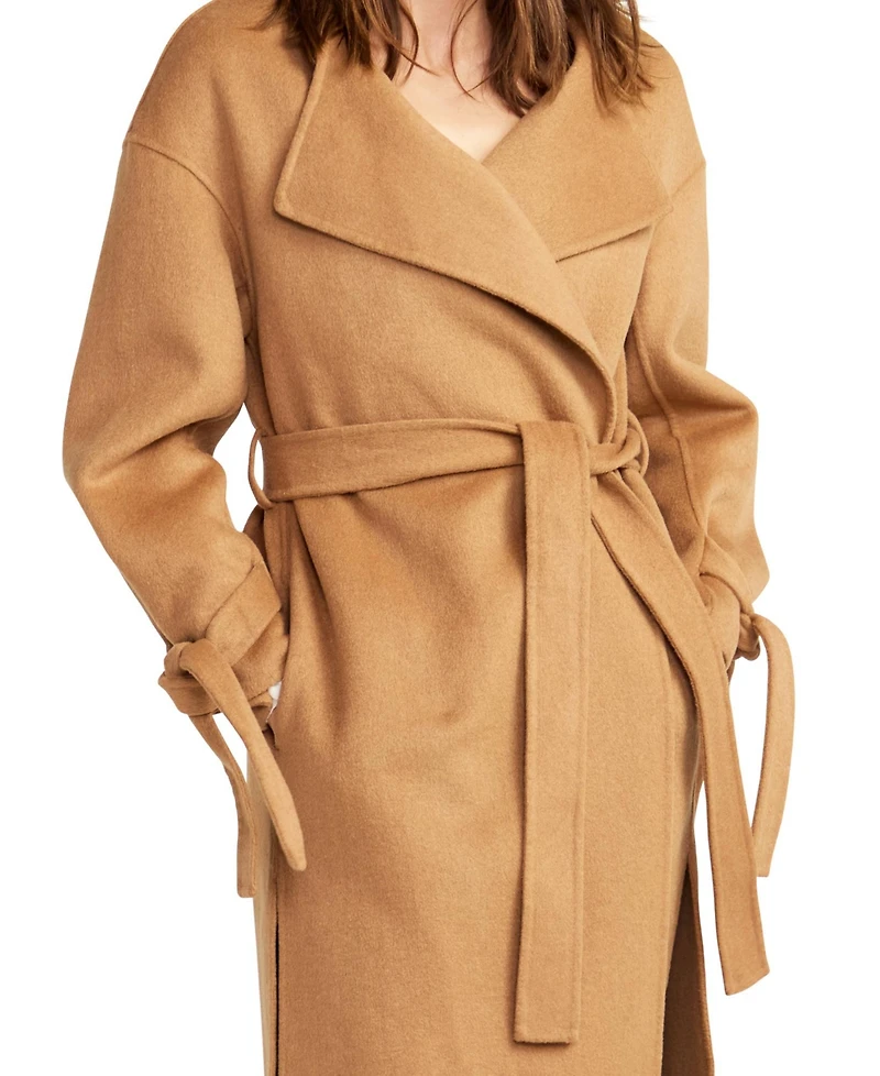 Belle & Bloom Women's Head Over Heels Collarless Robe Coat
