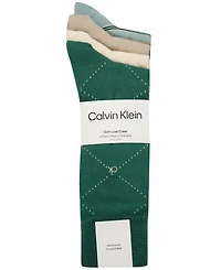 Calvin Klein Men's 4-Pack Crew Dress Socks