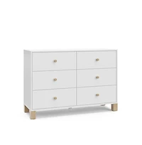 Storkcraft California 6-Drawer Double Dresser
