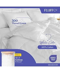 FluffCo Down Alternative Comforter - King
