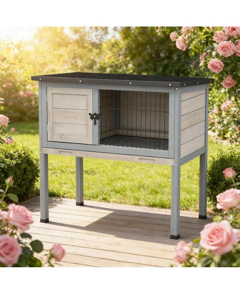 Zeus & Ruta Cat House Elevated Cat House