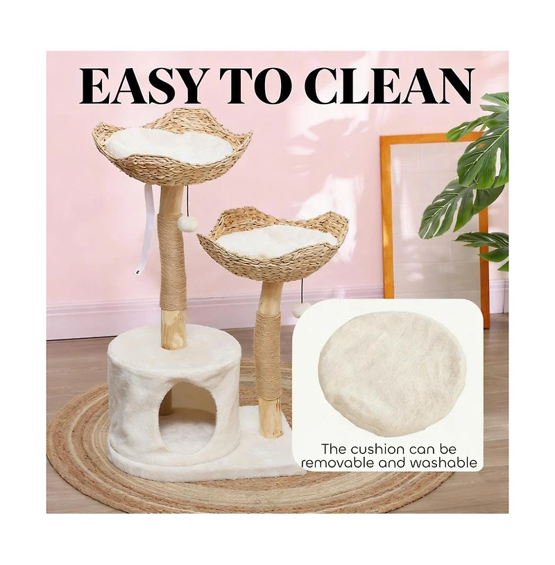 Zeus & Ruta Cat Tree Cat Tree with Scratching Post